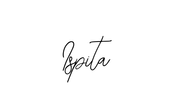 Use a signature maker to create a handwritten signature online. With this signature software, you can design (Bearetta-2O07w) your own signature for name Ispita. Ispita signature style 12 images and pictures png