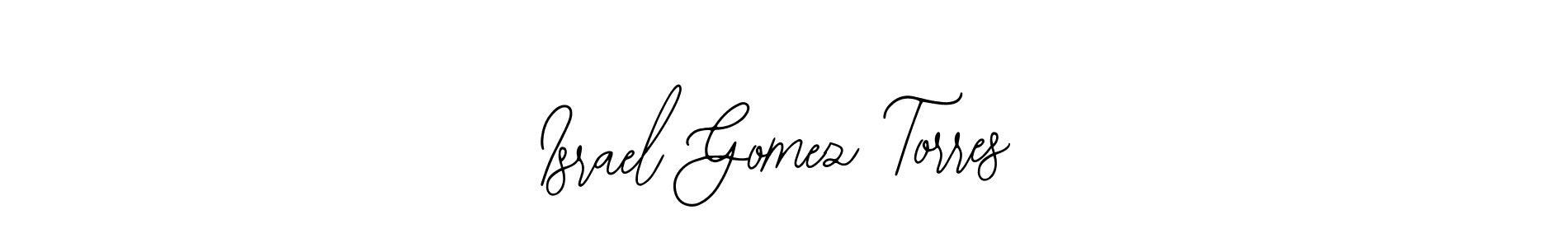 See photos of Israel Gomez Torres official signature by Spectra . Check more albums & portfolios. Read reviews & check more about Bearetta-2O07w font. Israel Gomez Torres signature style 12 images and pictures png