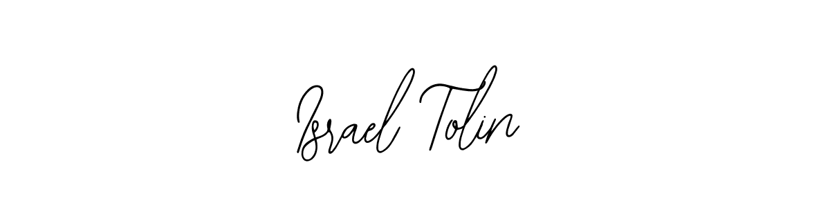 Create a beautiful signature design for name Israel Tolin. With this signature (Bearetta-2O07w) fonts, you can make a handwritten signature for free. Israel Tolin signature style 12 images and pictures png