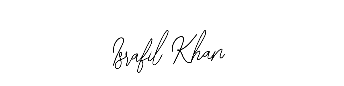 Also You can easily find your signature by using the search form. We will create Israfil Khan name handwritten signature images for you free of cost using Bearetta-2O07w sign style. Israfil Khan signature style 12 images and pictures png