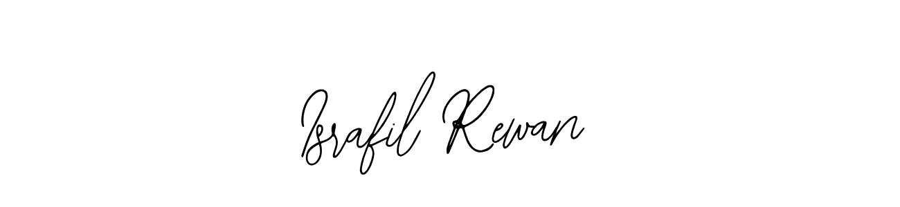 Design your own signature with our free online signature maker. With this signature software, you can create a handwritten (Bearetta-2O07w) signature for name Israfil Rewan. Israfil Rewan signature style 12 images and pictures png