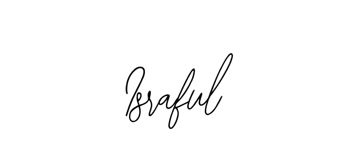 Make a beautiful signature design for name Israful. Use this online signature maker to create a handwritten signature for free. Israful signature style 12 images and pictures png