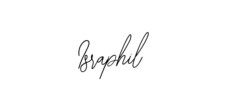 Bearetta-2O07w is a professional signature style that is perfect for those who want to add a touch of class to their signature. It is also a great choice for those who want to make their signature more unique. Get Israphil name to fancy signature for free. Israphil signature style 12 images and pictures png
