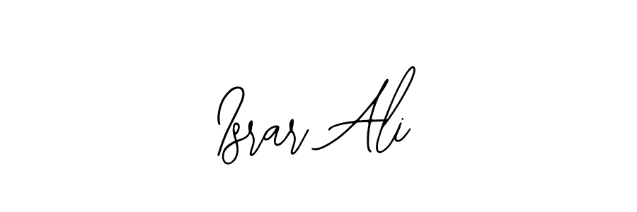 Design your own signature with our free online signature maker. With this signature software, you can create a handwritten (Bearetta-2O07w) signature for name Israr Ali. Israr Ali signature style 12 images and pictures png