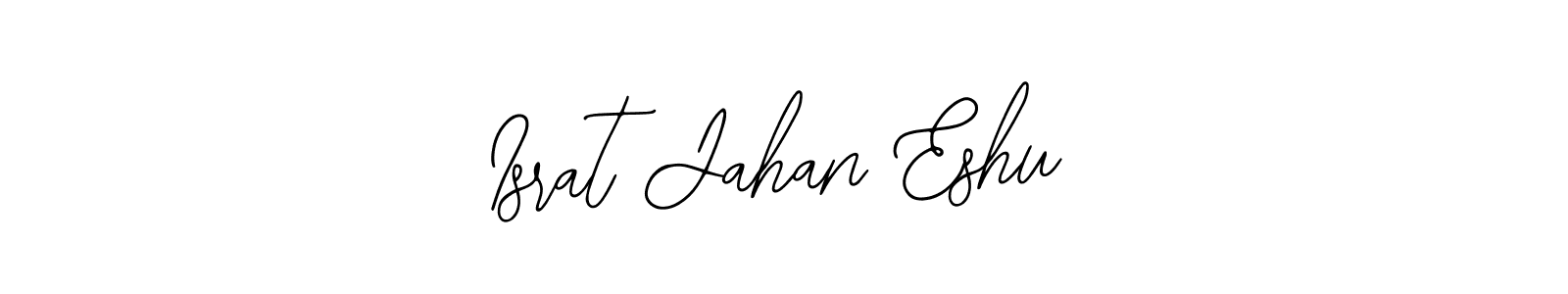 Israt Jahan Eshu stylish signature style. Best Handwritten Sign (Bearetta-2O07w) for my name. Handwritten Signature Collection Ideas for my name Israt Jahan Eshu. Israt Jahan Eshu signature style 12 images and pictures png