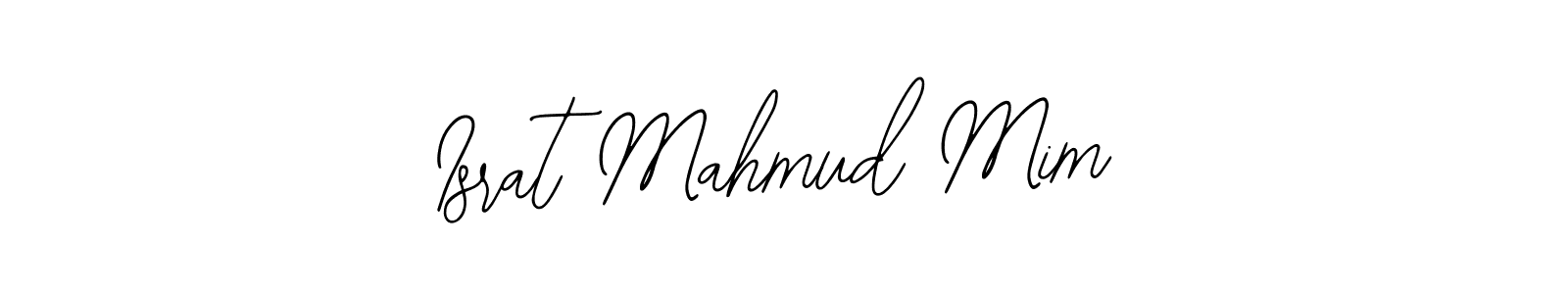 Similarly Bearetta-2O07w is the best handwritten signature design. Signature creator online .You can use it as an online autograph creator for name Israt Mahmud Mim. Israt Mahmud Mim signature style 12 images and pictures png