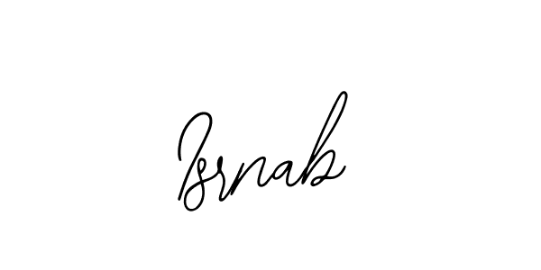 Design your own signature with our free online signature maker. With this signature software, you can create a handwritten (Bearetta-2O07w) signature for name Isrnab. Isrnab signature style 12 images and pictures png