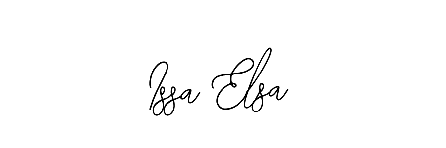 Bearetta-2O07w is a professional signature style that is perfect for those who want to add a touch of class to their signature. It is also a great choice for those who want to make their signature more unique. Get Issa Elsa name to fancy signature for free. Issa Elsa signature style 12 images and pictures png