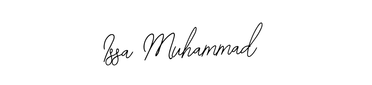 Also we have Issa Muhammad name is the best signature style. Create professional handwritten signature collection using Bearetta-2O07w autograph style. Issa Muhammad signature style 12 images and pictures png