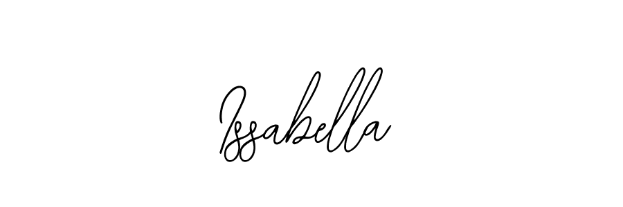 How to make Issabella name signature. Use Bearetta-2O07w style for creating short signs online. This is the latest handwritten sign. Issabella signature style 12 images and pictures png