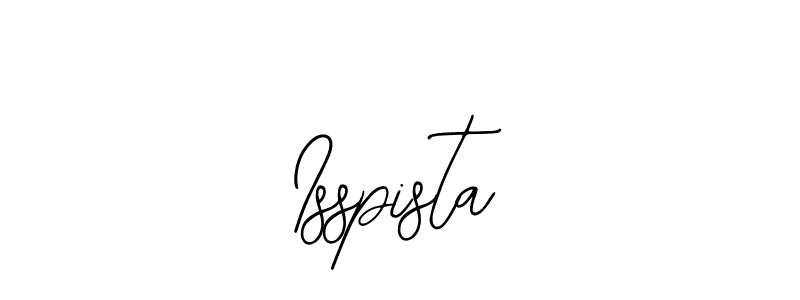 if you are searching for the best signature style for your name Isspista. so please give up your signature search. here we have designed multiple signature styles  using Bearetta-2O07w. Isspista signature style 12 images and pictures png
