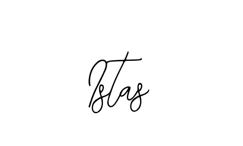 Make a beautiful signature design for name Istas. With this signature (Bearetta-2O07w) style, you can create a handwritten signature for free. Istas signature style 12 images and pictures png