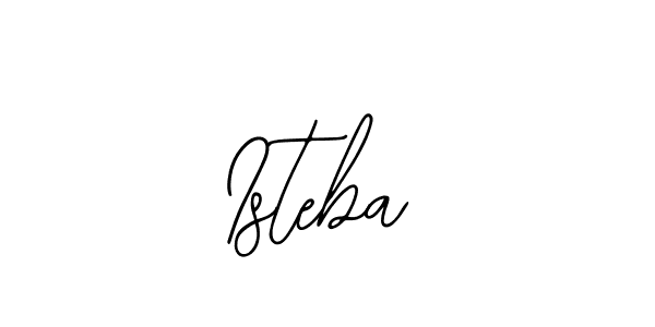 Isteba stylish signature style. Best Handwritten Sign (Bearetta-2O07w) for my name. Handwritten Signature Collection Ideas for my name Isteba. Isteba signature style 12 images and pictures png