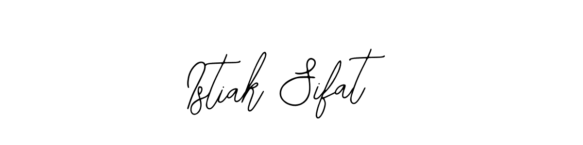 Use a signature maker to create a handwritten signature online. With this signature software, you can design (Bearetta-2O07w) your own signature for name Istiak Sifat. Istiak Sifat signature style 12 images and pictures png