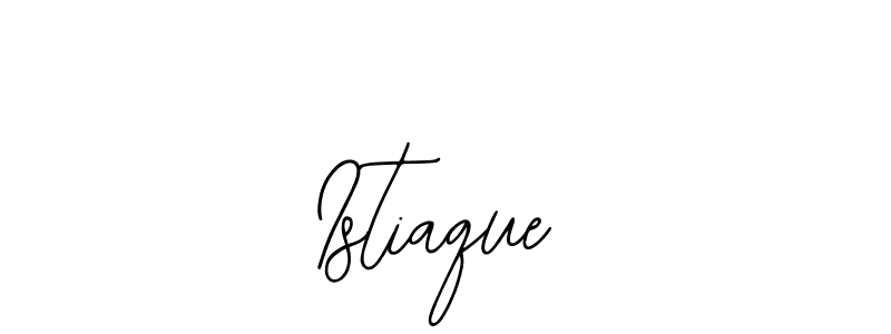 Istiaque stylish signature style. Best Handwritten Sign (Bearetta-2O07w) for my name. Handwritten Signature Collection Ideas for my name Istiaque. Istiaque signature style 12 images and pictures png