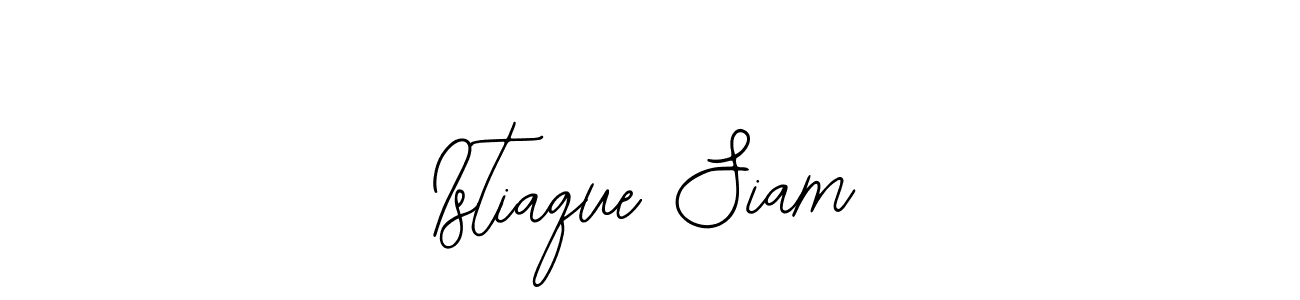 if you are searching for the best signature style for your name Istiaque Siam. so please give up your signature search. here we have designed multiple signature styles  using Bearetta-2O07w. Istiaque Siam signature style 12 images and pictures png