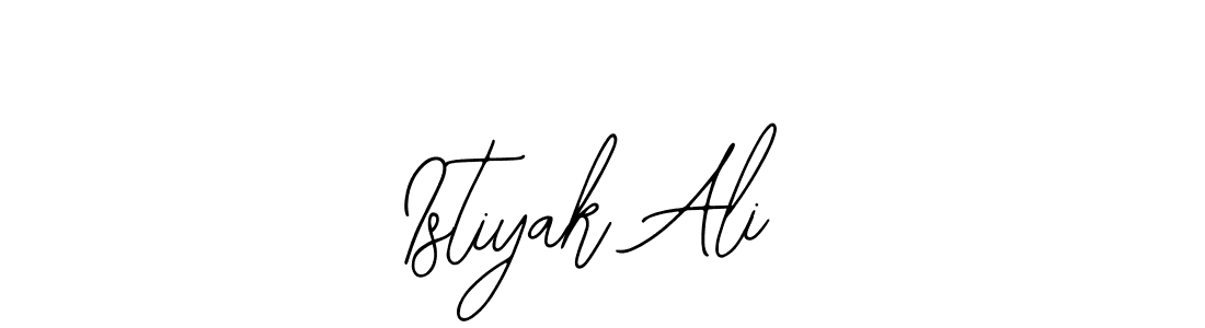 Design your own signature with our free online signature maker. With this signature software, you can create a handwritten (Bearetta-2O07w) signature for name Istiyak Ali. Istiyak Ali signature style 12 images and pictures png