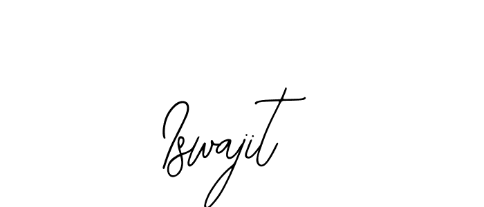 How to make Iswajit signature? Bearetta-2O07w is a professional autograph style. Create handwritten signature for Iswajit name. Iswajit signature style 12 images and pictures png