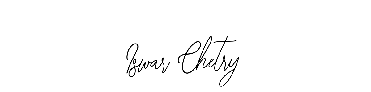 Use a signature maker to create a handwritten signature online. With this signature software, you can design (Bearetta-2O07w) your own signature for name Iswar Chetry. Iswar Chetry signature style 12 images and pictures png