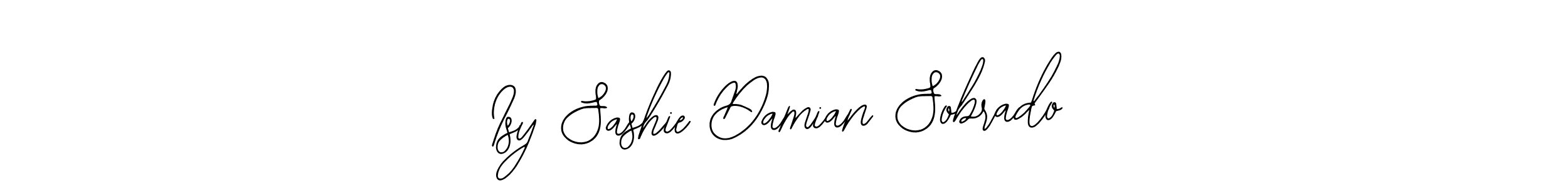 Make a beautiful signature design for name Isy Sashie Damian Sobrado. With this signature (Bearetta-2O07w) style, you can create a handwritten signature for free. Isy Sashie Damian Sobrado signature style 12 images and pictures png