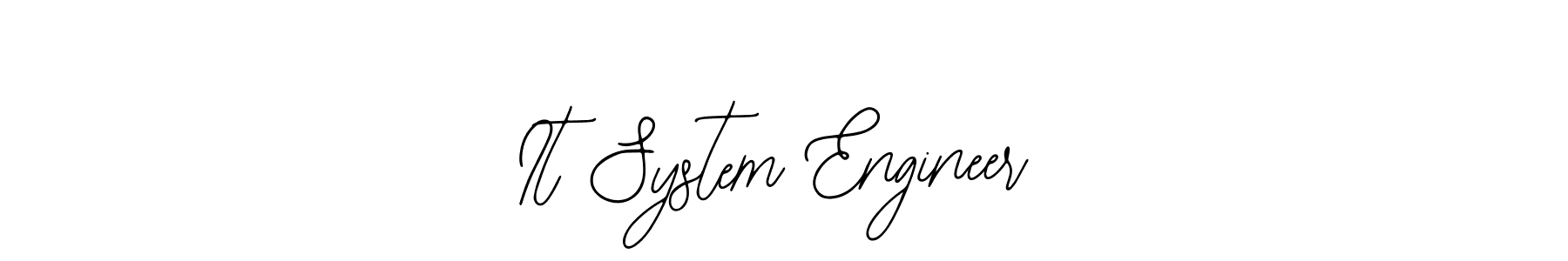 See photos of It System Engineer official signature by Spectra . Check more albums & portfolios. Read reviews & check more about Bearetta-2O07w font. It System Engineer signature style 12 images and pictures png