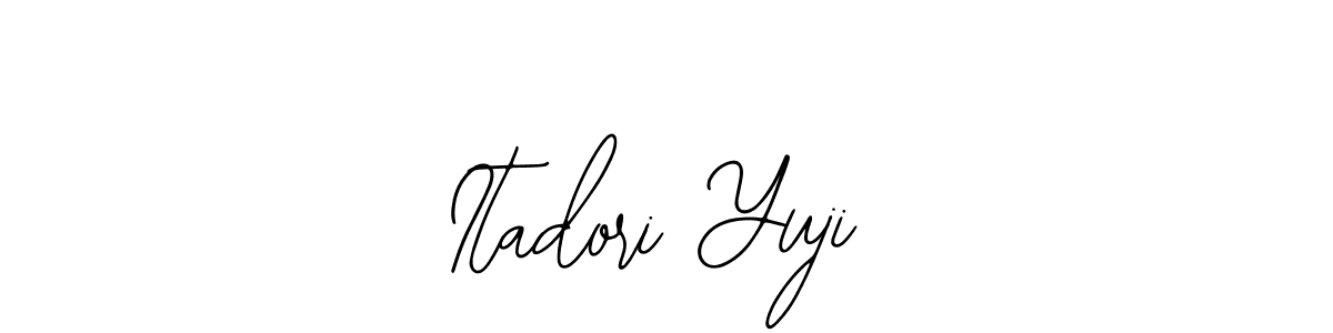 Design your own signature with our free online signature maker. With this signature software, you can create a handwritten (Bearetta-2O07w) signature for name Itadori Yuji. Itadori Yuji signature style 12 images and pictures png