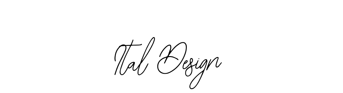 Similarly Bearetta-2O07w is the best handwritten signature design. Signature creator online .You can use it as an online autograph creator for name Ital Design. Ital Design signature style 12 images and pictures png