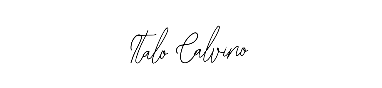 Make a beautiful signature design for name Italo Calvino. With this signature (Bearetta-2O07w) style, you can create a handwritten signature for free. Italo Calvino signature style 12 images and pictures png
