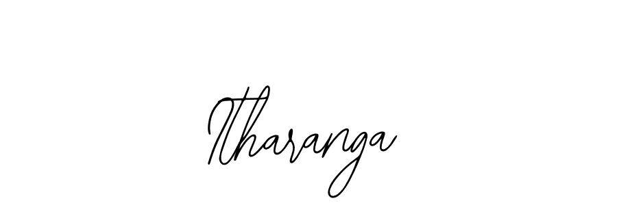 Make a beautiful signature design for name Itharanga. With this signature (Bearetta-2O07w) style, you can create a handwritten signature for free. Itharanga signature style 12 images and pictures png