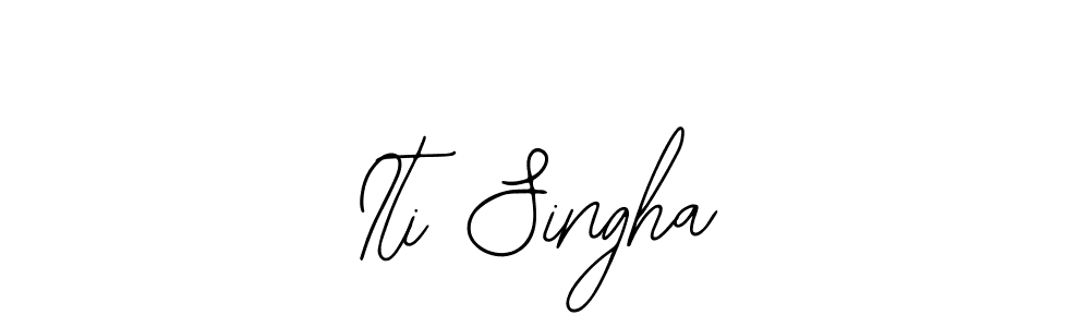 How to Draw Iti Singha signature style? Bearetta-2O07w is a latest design signature styles for name Iti Singha. Iti Singha signature style 12 images and pictures png