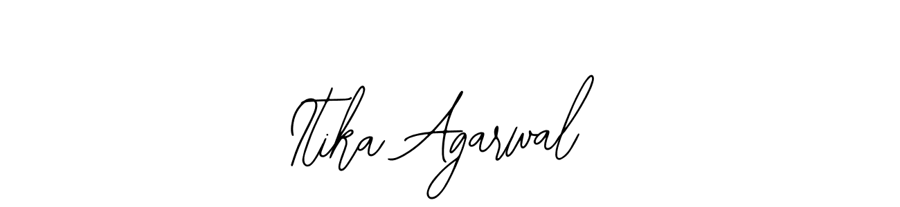 Create a beautiful signature design for name Itika Agarwal. With this signature (Bearetta-2O07w) fonts, you can make a handwritten signature for free. Itika Agarwal signature style 12 images and pictures png