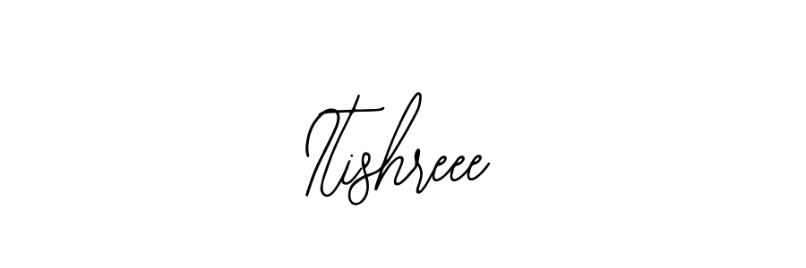 How to make Itishreee signature? Bearetta-2O07w is a professional autograph style. Create handwritten signature for Itishreee name. Itishreee signature style 12 images and pictures png