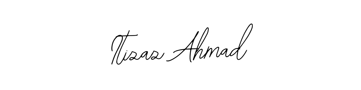 How to Draw Itizaz Ahmad signature style? Bearetta-2O07w is a latest design signature styles for name Itizaz Ahmad. Itizaz Ahmad signature style 12 images and pictures png