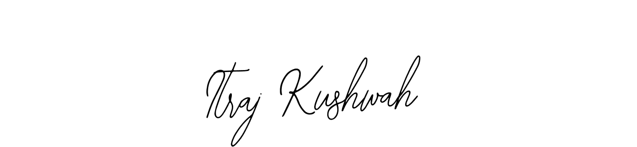 Make a beautiful signature design for name Itraj Kushwah. With this signature (Bearetta-2O07w) style, you can create a handwritten signature for free. Itraj Kushwah signature style 12 images and pictures png