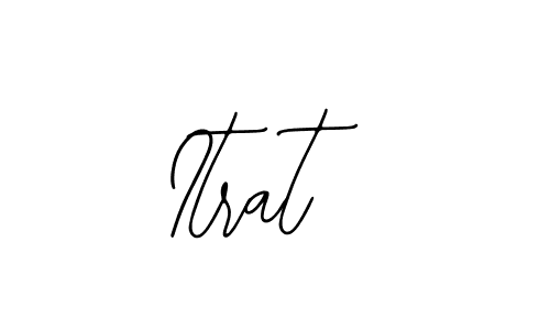 You can use this online signature creator to create a handwritten signature for the name Itrat. This is the best online autograph maker. Itrat signature style 12 images and pictures png