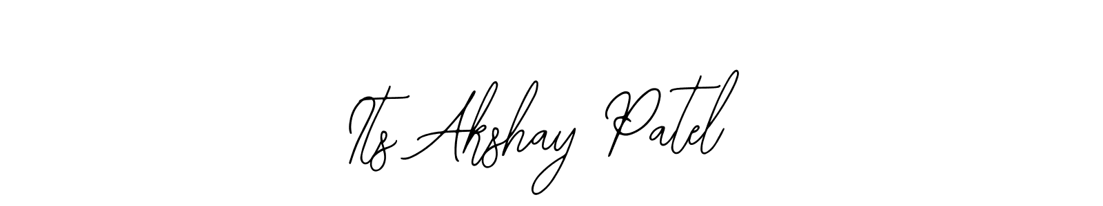 How to make Its Akshay Patel signature? Bearetta-2O07w is a professional autograph style. Create handwritten signature for Its Akshay Patel name. Its Akshay Patel signature style 12 images and pictures png