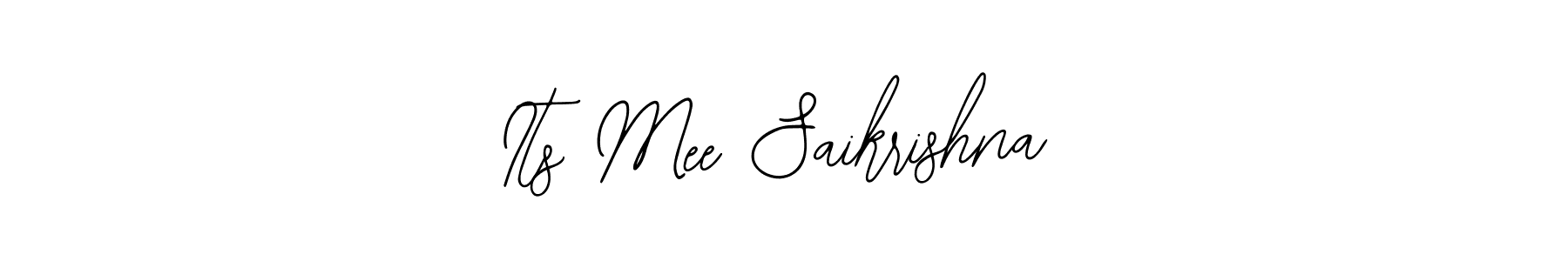 Its Mee Saikrishna stylish signature style. Best Handwritten Sign (Bearetta-2O07w) for my name. Handwritten Signature Collection Ideas for my name Its Mee Saikrishna. Its Mee Saikrishna signature style 12 images and pictures png