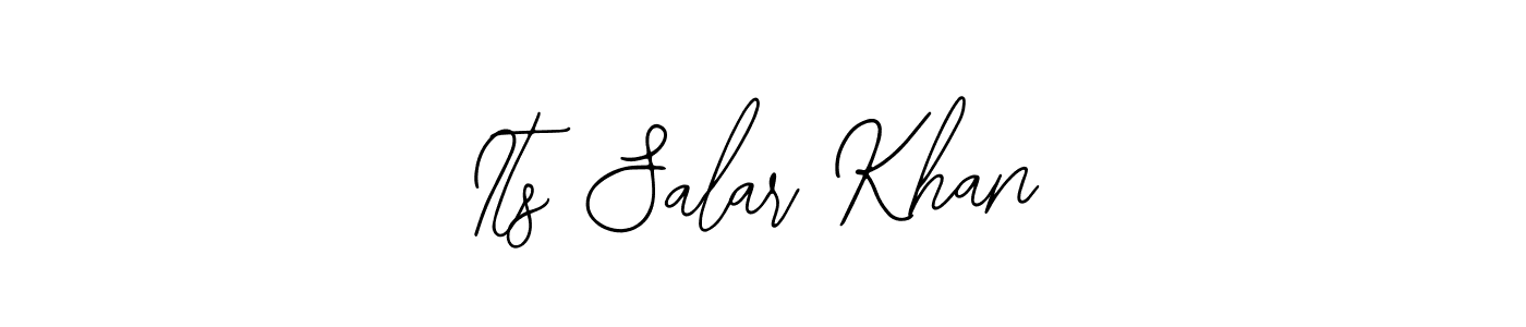Make a beautiful signature design for name Its Salar Khan. With this signature (Bearetta-2O07w) style, you can create a handwritten signature for free. Its Salar Khan signature style 12 images and pictures png