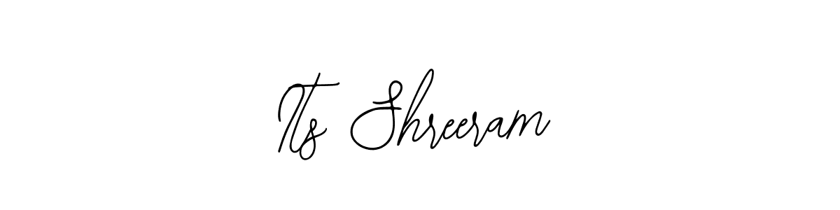 Its Shreeram stylish signature style. Best Handwritten Sign (Bearetta-2O07w) for my name. Handwritten Signature Collection Ideas for my name Its Shreeram. Its Shreeram signature style 12 images and pictures png