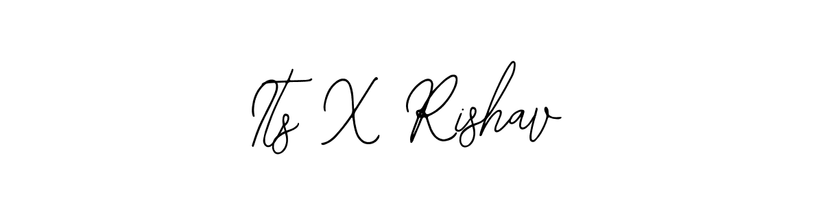 The best way (Bearetta-2O07w) to make a short signature is to pick only two or three words in your name. The name Its X Rishav include a total of six letters. For converting this name. Its X Rishav signature style 12 images and pictures png