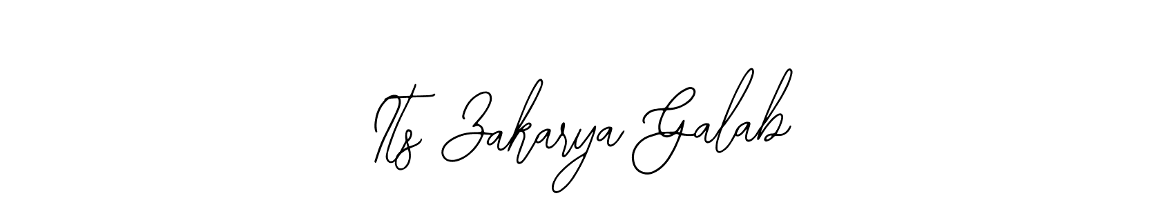 Make a beautiful signature design for name Its Zakarya Galab. With this signature (Bearetta-2O07w) style, you can create a handwritten signature for free. Its Zakarya Galab signature style 12 images and pictures png