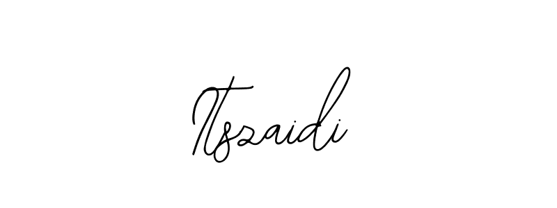 Make a beautiful signature design for name Itszaidi. With this signature (Bearetta-2O07w) style, you can create a handwritten signature for free. Itszaidi signature style 12 images and pictures png