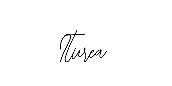 Design your own signature with our free online signature maker. With this signature software, you can create a handwritten (Bearetta-2O07w) signature for name Iturea. Iturea signature style 12 images and pictures png