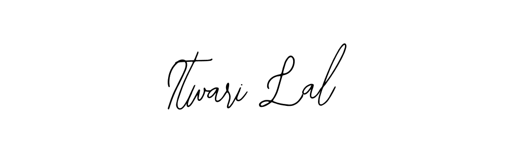 Also You can easily find your signature by using the search form. We will create Itwari Lal name handwritten signature images for you free of cost using Bearetta-2O07w sign style. Itwari Lal signature style 12 images and pictures png