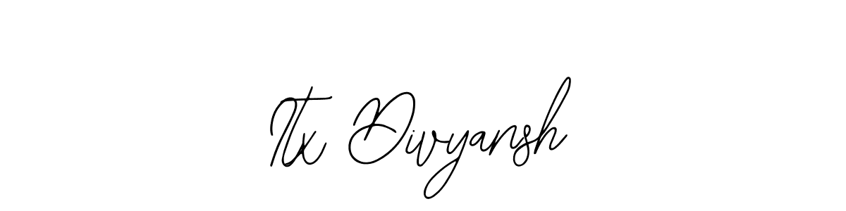 Also You can easily find your signature by using the search form. We will create Itx Divyansh name handwritten signature images for you free of cost using Bearetta-2O07w sign style. Itx Divyansh signature style 12 images and pictures png