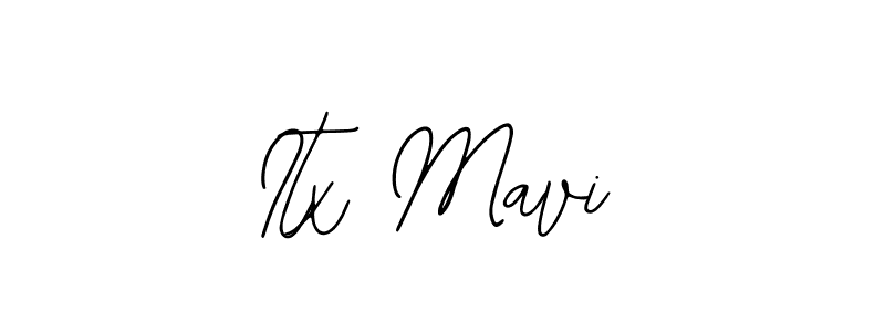 Itx Mavi stylish signature style. Best Handwritten Sign (Bearetta-2O07w) for my name. Handwritten Signature Collection Ideas for my name Itx Mavi. Itx Mavi signature style 12 images and pictures png