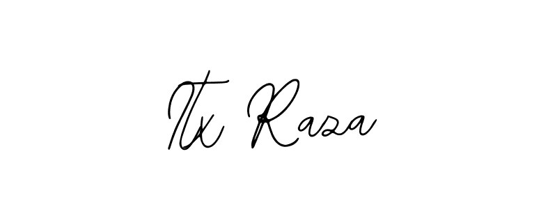 if you are searching for the best signature style for your name Itx Raza. so please give up your signature search. here we have designed multiple signature styles  using Bearetta-2O07w. Itx Raza signature style 12 images and pictures png