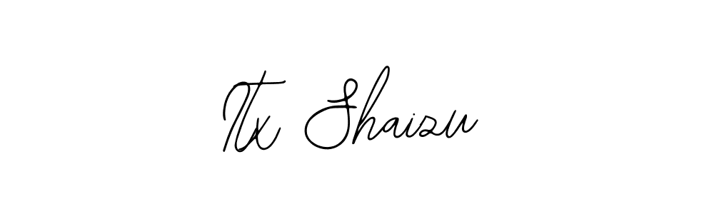 Use a signature maker to create a handwritten signature online. With this signature software, you can design (Bearetta-2O07w) your own signature for name Itx Shaizu. Itx Shaizu signature style 12 images and pictures png