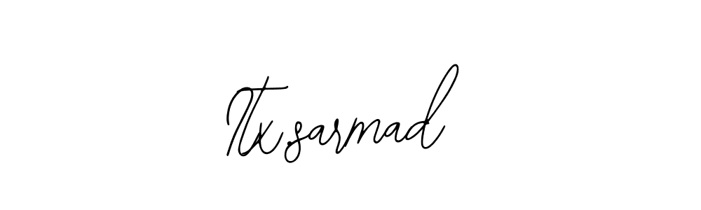 It looks lik you need a new signature style for name Itx.sarmad. Design unique handwritten (Bearetta-2O07w) signature with our free signature maker in just a few clicks. Itx.sarmad signature style 12 images and pictures png