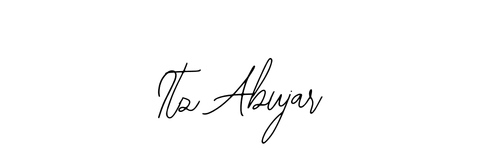 Also You can easily find your signature by using the search form. We will create Itz Abujar name handwritten signature images for you free of cost using Bearetta-2O07w sign style. Itz Abujar signature style 12 images and pictures png
